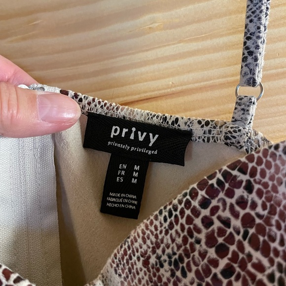 Bodycon python dress. Med - Picture 4 of 4